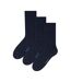 Steven - 3 Paires Homme Chaussettes Merinos Laine Chaudes Randonnée-1