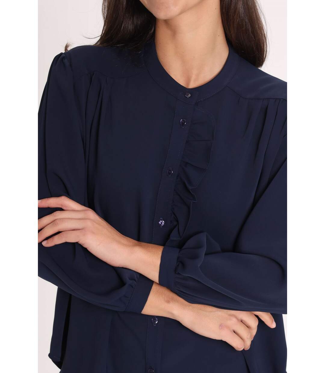 Chemise EULALIE Navy-4