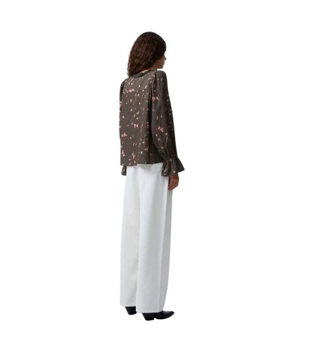 Blouse Manches Longues Carina Femme Kaki French Connection