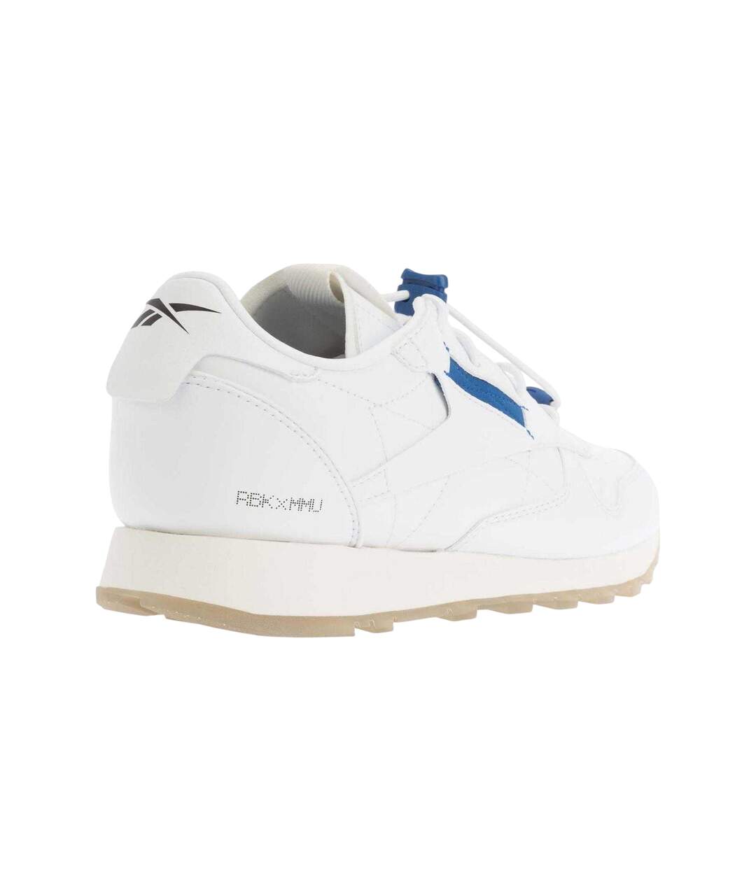 Womens/ladies Classic Milk Makeup Vegan Shoes White Blue Reebok-2