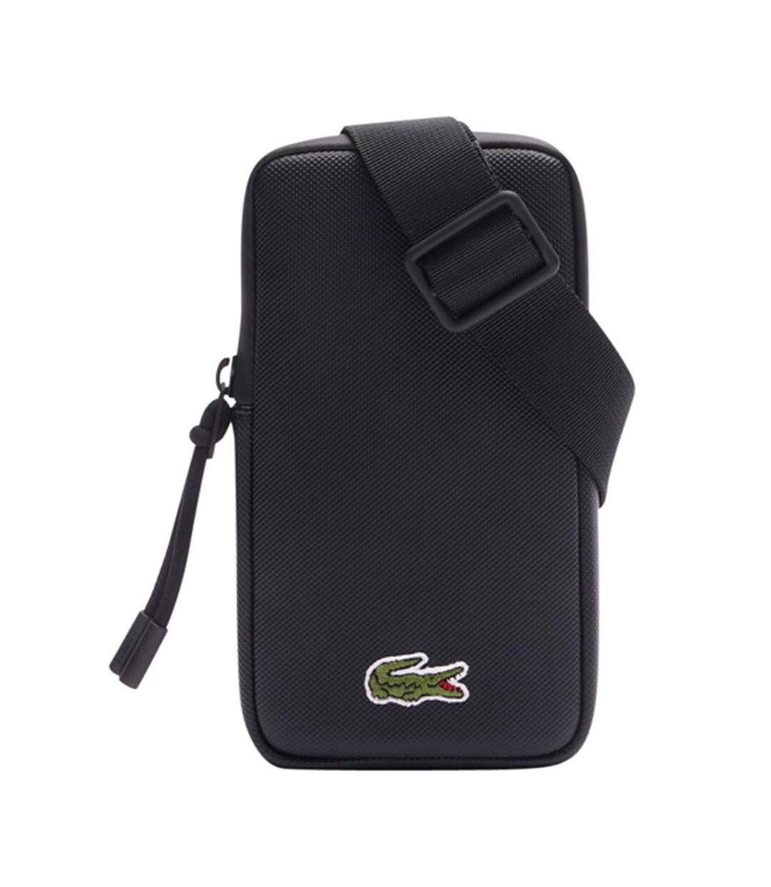 Sac à bandoulière noir homme lacoste inclus-1