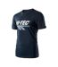 T-shirt Retro Homme Bleu Marine Hi-Tec-4