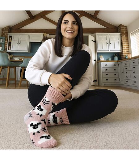 4 Pairs Ladies Thick Warm Bed Socks