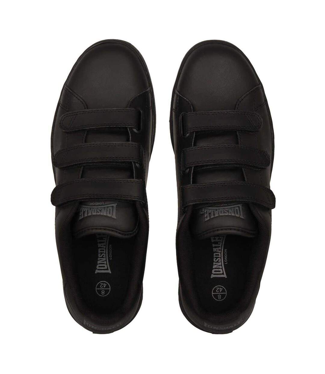 Baskets Leyton Homme Noir Noir Lonsdale-4
