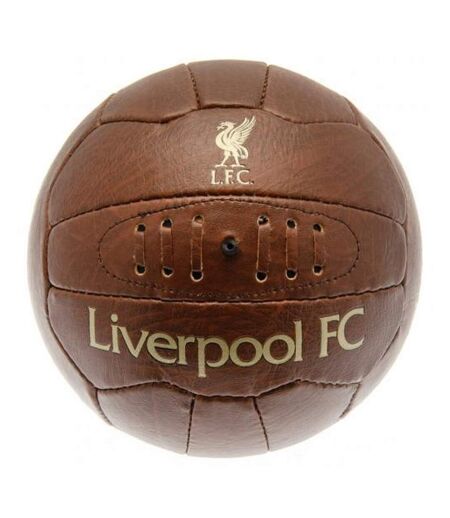 Liverpool FC - Ballon de foot (Marron / or) (Taille 5) - UTTA6316