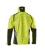 Veste Softshell Accelerate Safe Homme Jaune Fluo Bleu Marine Foncé Mascot-2