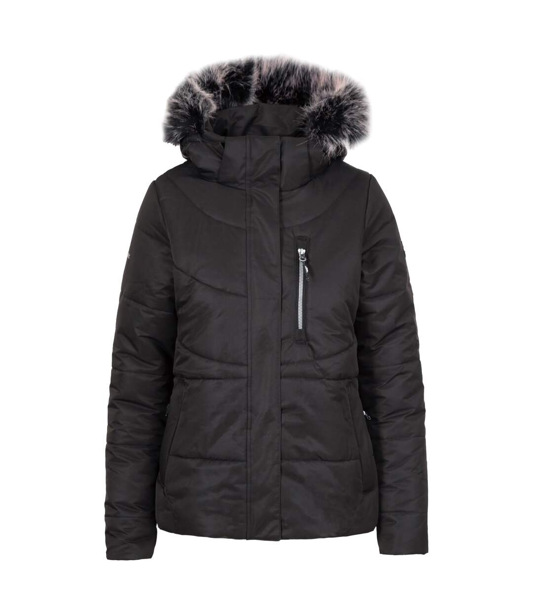 Veste Imperméable Recap Femme Noir Trespass-2