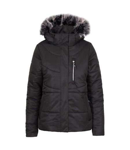 Veste Imperméable Recap Femme Noir Trespass