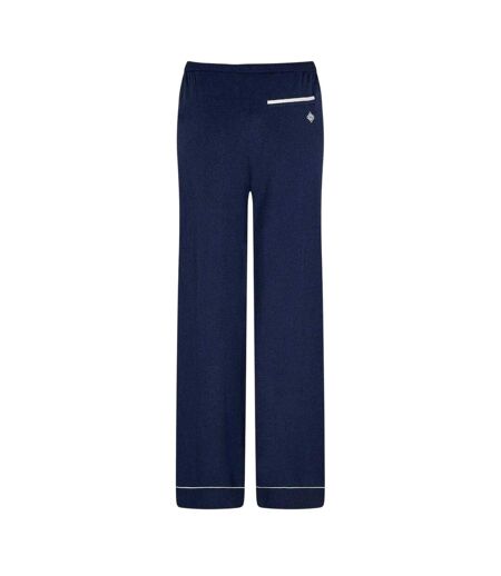 Pantalon Femme Bleu Marine Couture
