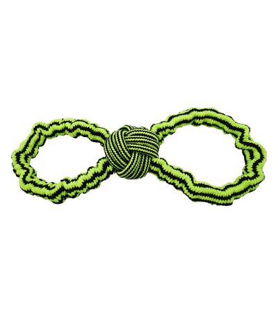 Rope dog toy s-m green/black Jolly Pets