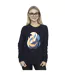 Disney - Sweat THE LITTLE MERMAID COLOUR SILHOUETTES - Femme (Bleu marine) - UTBI23345-2