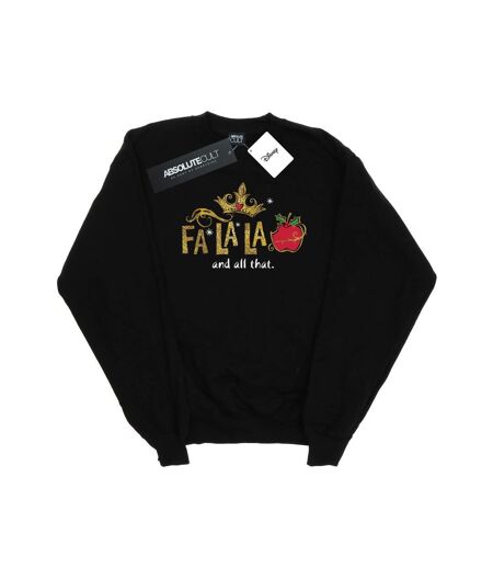 Disney Sweat-shirt Womens/Ladies Princesse Blanche-Neige FaLaLa And All That (Noir) - UTBI33077