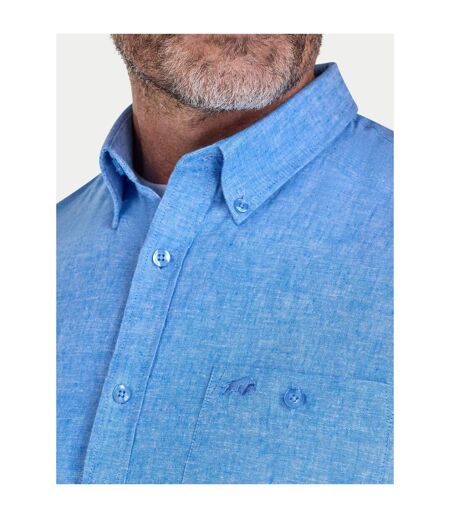 Chemise Homme Bleu Électrique Raging Bull