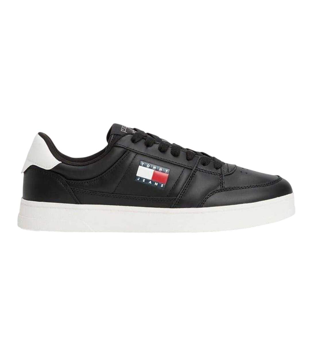 Mens The Greenwich Trainers Black White Tommy Jeans-1
