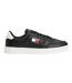 Mens The Greenwich Trainers Black White Tommy Jeans-1