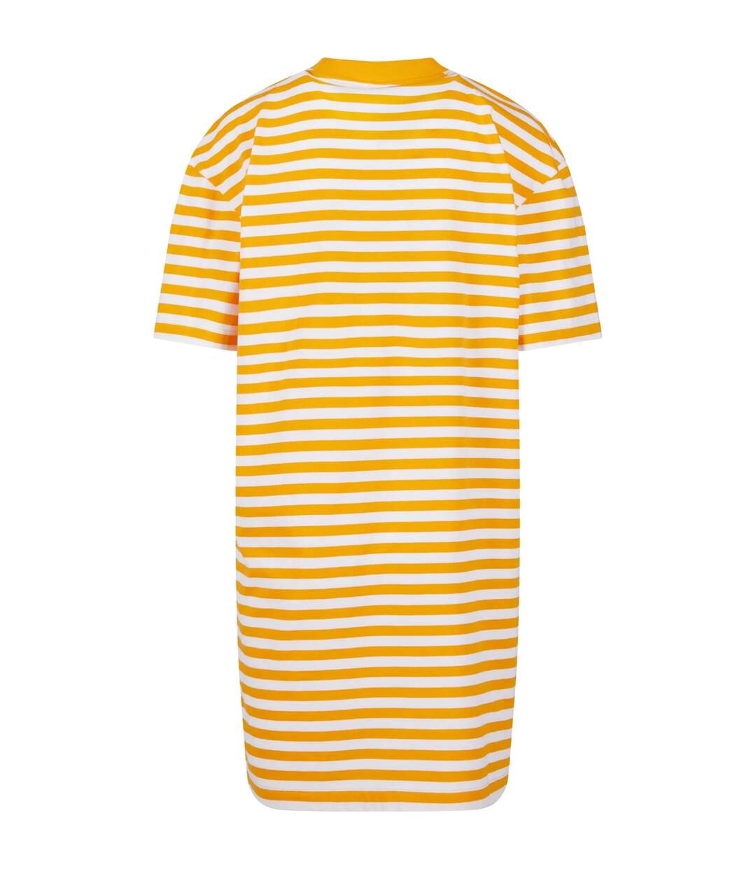 Robe T-shirt Motif/style Rayé Femme Blanc Mangue Urban Classics-3
