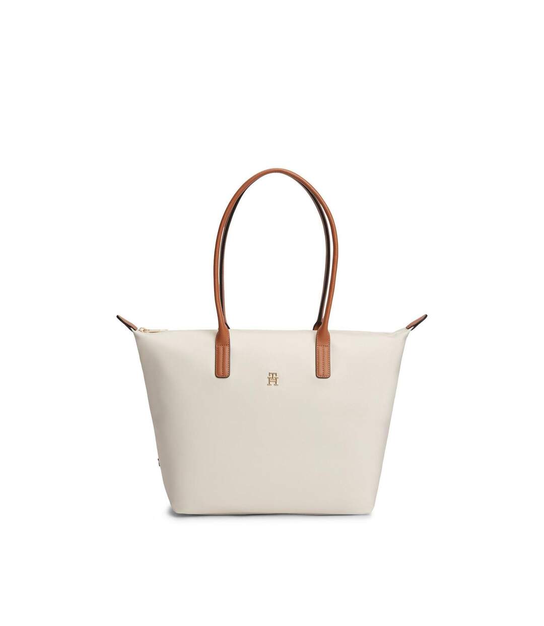 Tote Bag Motif/style Monogramme Popette Taille Unique Beige Tommy Hilfiger-1