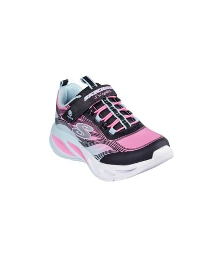 Basket Enfant à Scratch Skechers Lite-Cosmic Glow
