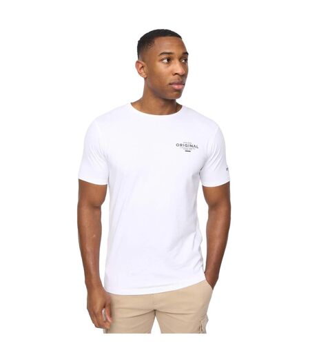T-shirt Summevibe Homme Blanc Crosshatch