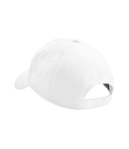 Lot de 2  casquettes de baseball adulte blanc Beechfield