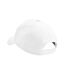 Lot de 2  casquettes de baseball adulte blanc Beechfield-2