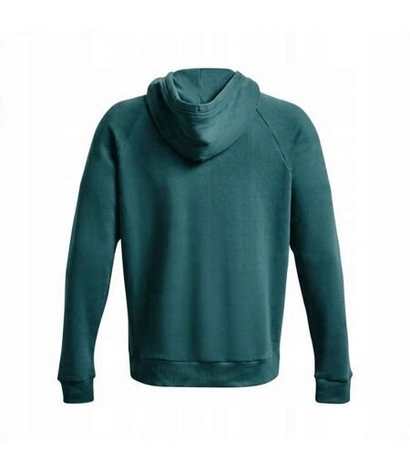Sweat À Capuche Entraînement Style Gros Logo Rival Homme Vert Under Armour