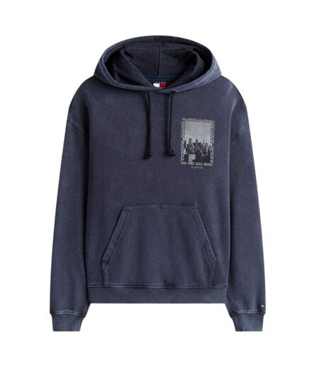 Sweat À Capuche Motif/style Imprimé Graphique Homme Noir Tommy Jeans