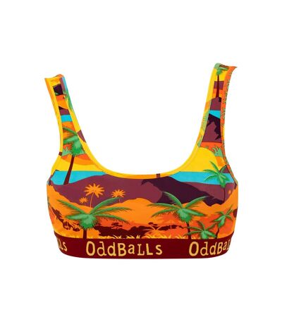 Brassière waikiki femme jaune / rouge / vert OddBalls