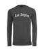 Pull Los Angeles Wording Homme Anthracite Mister Tee-1