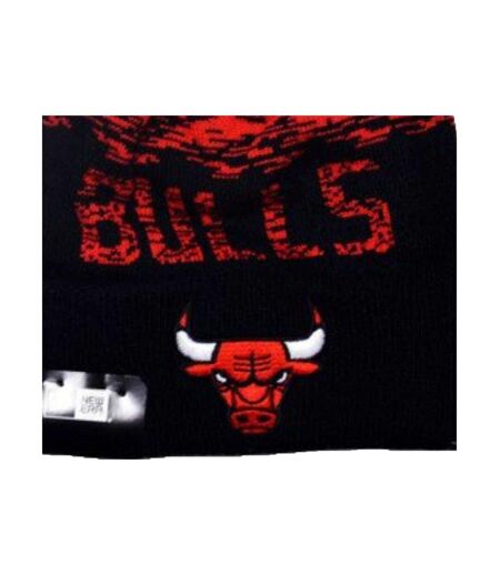 Unisex Adult Chicago Bulls Beanie Black New Era