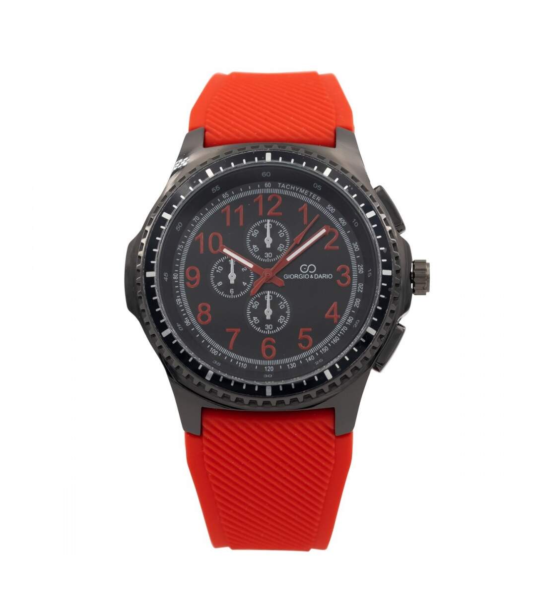 Montre Homme en Silicone Rouge GIORGIO