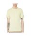 T-shirt jaune clair homme guess aidy - l-1