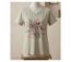 Tee-shirt homme AXONE ERABLE1B beige : le confort du pur coton au style moderne-3