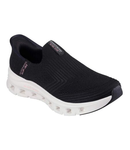 Womens/ladies Glide-step Pro Trainers Black Skechers
