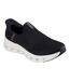 Womens/ladies Glide-step Pro Trainers Black Skechers-1