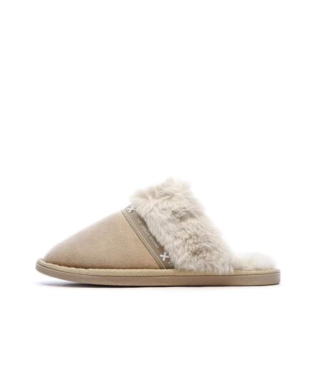 Chaussons beige femme xti 144571