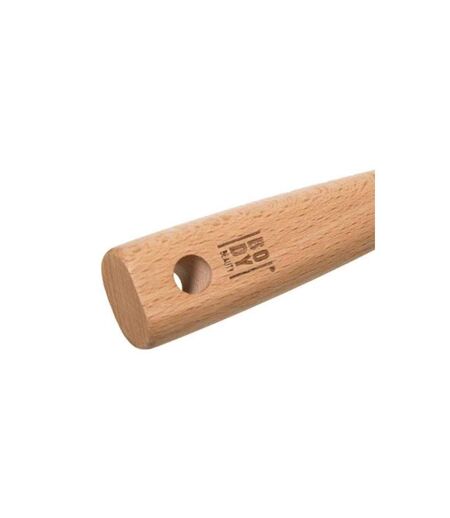 Brosse à Cheveux Ronde Poils de Sanglier 24cm Naturel