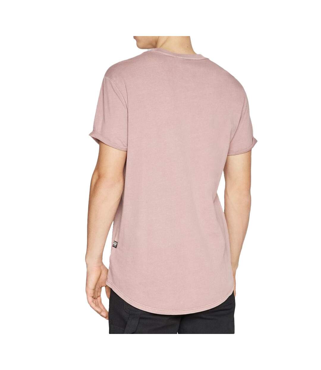 T-shirt Rose Homme G-Star Raw D16396 - M