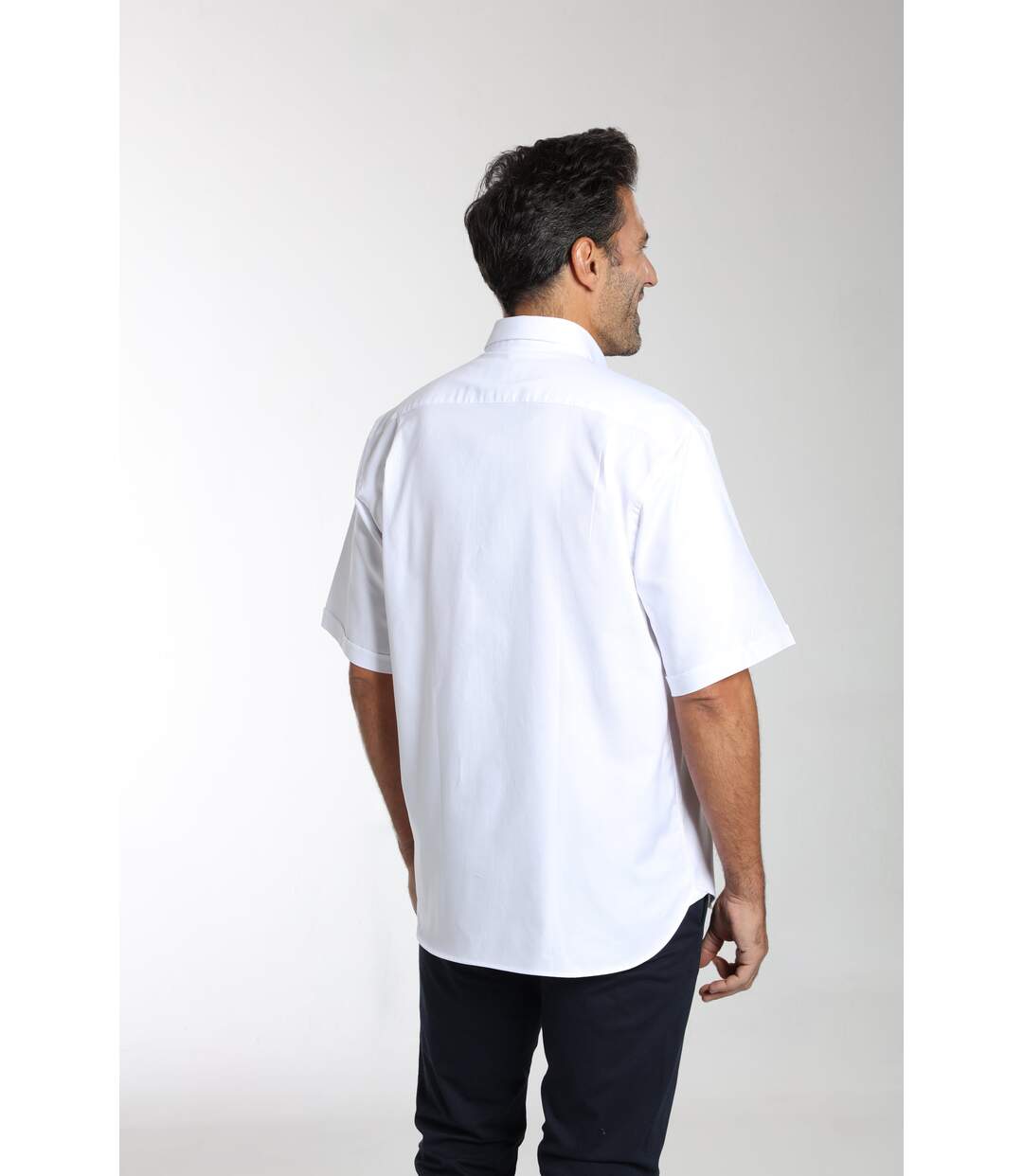Chemise manches courtes en coton CORK-3