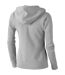 Elevate Womens/Ladies Arora Hooded Full Zip Sweater (Grey Melange)