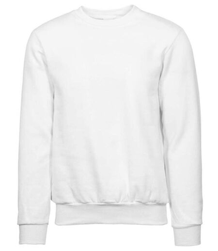 Sweat col rond - Homme - IT465 - blanc