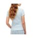 T-shirt blanc/bleu femme tommy hilfiger slim-2