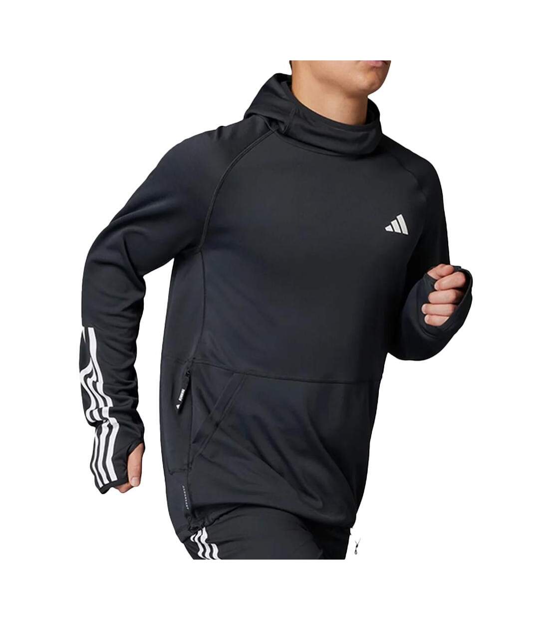 Sweats noir homme adidas otr e 3s hoodie-1