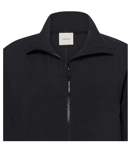 Womens/ladies Performance Windbreaker Black Calvin Klein