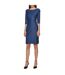 Robe Décontractée Dokos Femme Bleu Boss-3