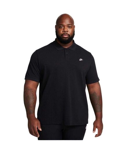 Polo Manches Courtes Match Up Homme Noir Nike