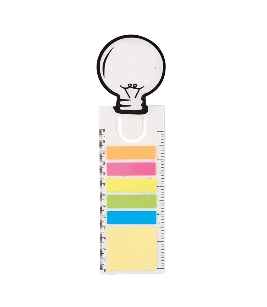 Idea seed seed paper poppy bookmark one size white/multicoloured MidOcean-1