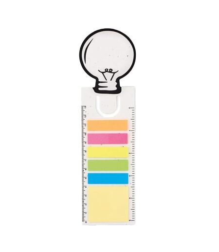 Idea seed seed paper poppy bookmark one size white/multicoloured MidOcean