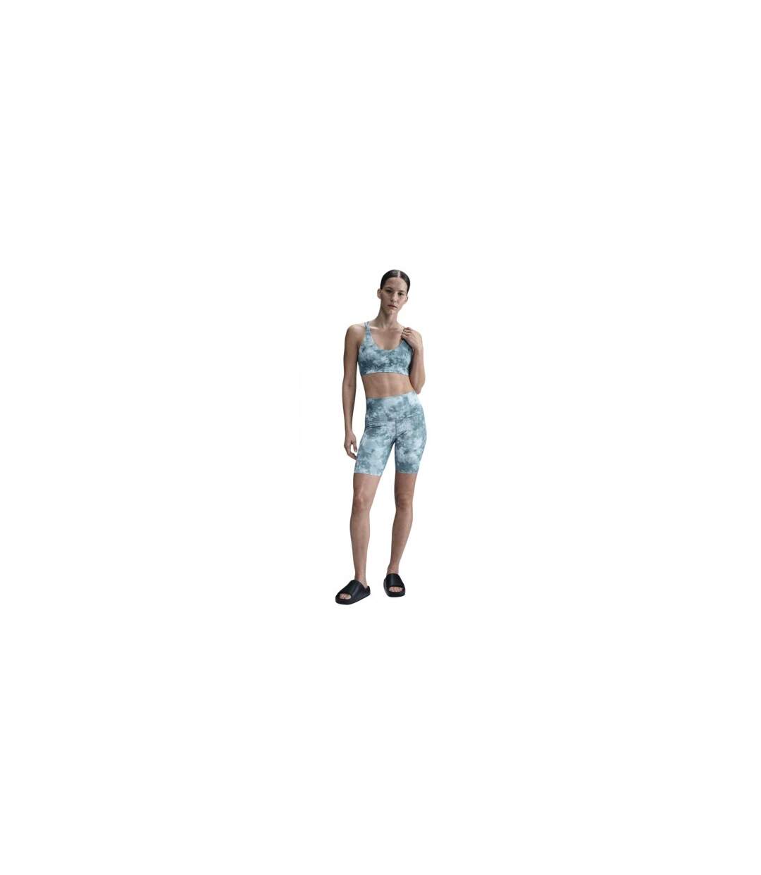 Womens/ladies Zenvy Sports Bra Smokey Blue Nike-1