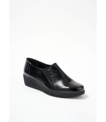 Mocassins souples élastiqués largeur confort